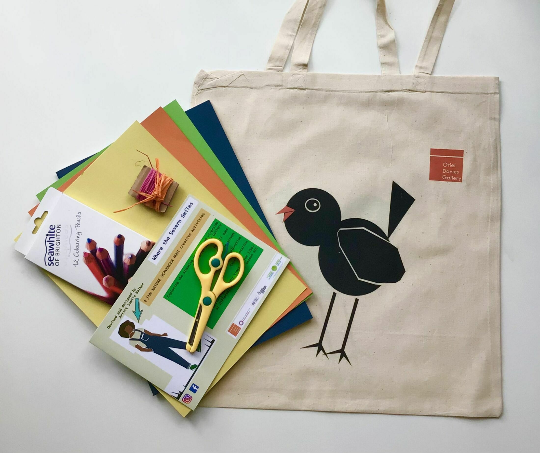 Nature Scavenger Hunt by Jamila Thomas come in a beautifully designed cotton tote bag.