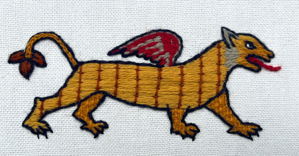 Bayeux Tapestry-themed Embroidery