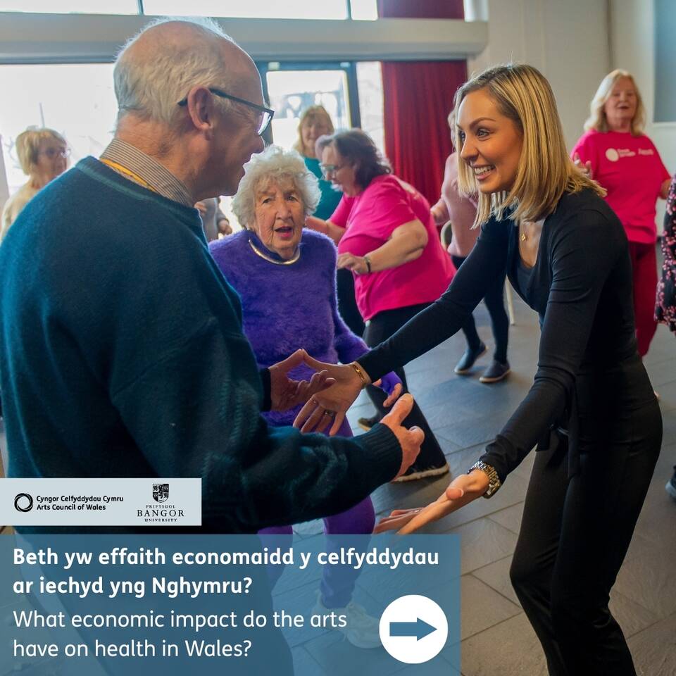 How the arts power a healthier Wales