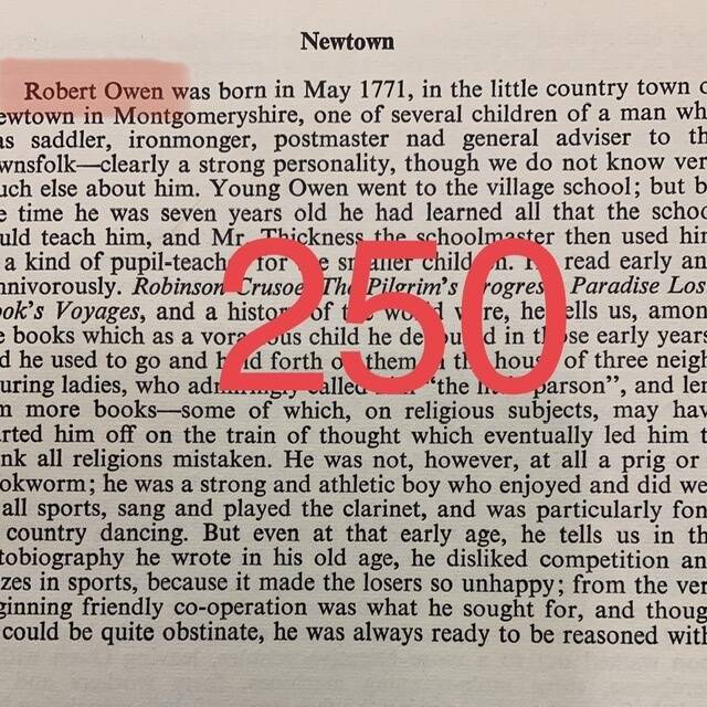 Robert Owen 250 Virtual Reality Trail Commission