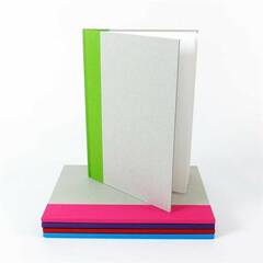 A4 Creative Slim Sketchbook Spine Green