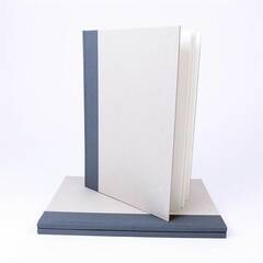 A4 Creative Slim Sketchbook Spine Grey