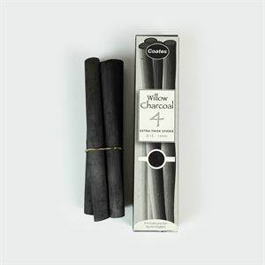 Willow Charcoal - Extra Thick Sticks