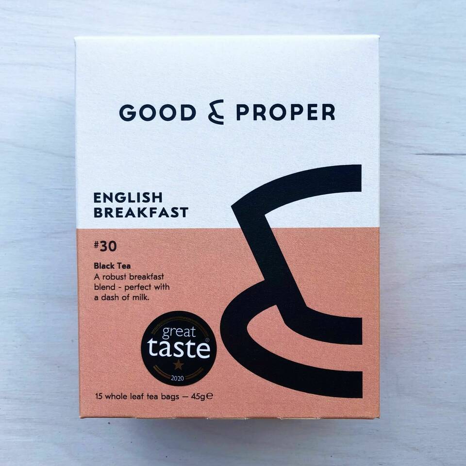 Good & Proper English Breakfast Tea Bags