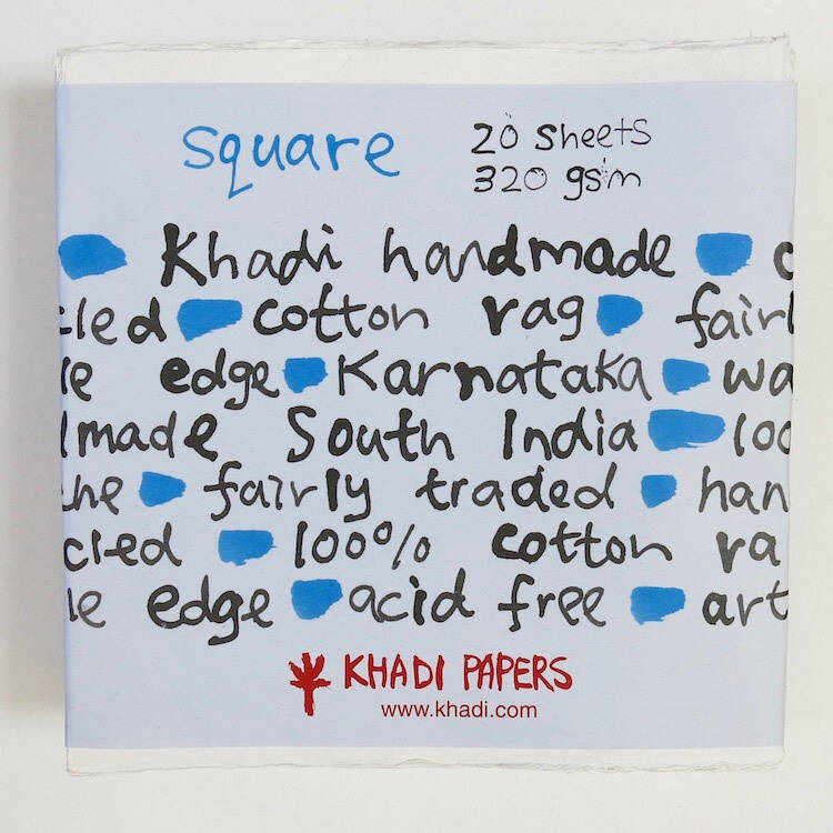 Handmade Paper - Square Sheets