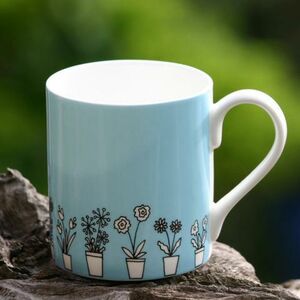 Mug Flowerpots azure