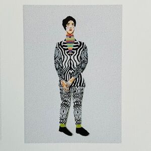 Artist Puppet - Bridget Riley