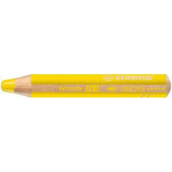 STABILO woody 3 in 1 pencil - yellow