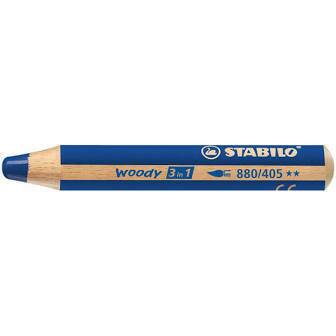 STABILO woody 3 in 1 pencil - ultramarine
