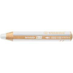 STABILO woody 3 in 1 pencil - white