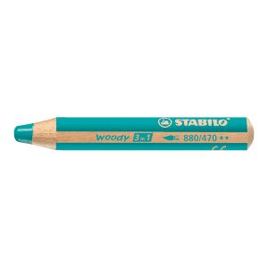 STABILO woody 3 in 1 pencil - ice green