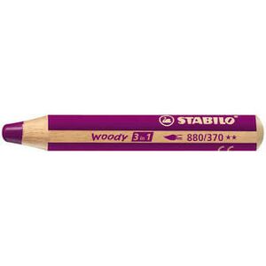 Stabilo Woody 3 in 1 Pencil Lilac