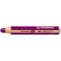 STABILO woody 3 in 1 pencil - lilac