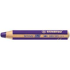 STABILO woody 3 in 1 pencil - violet