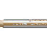 STABILO woody 3 in 1 pencil - silver