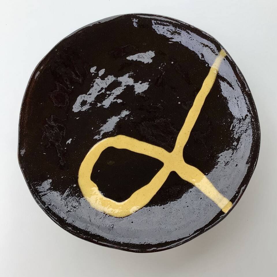 Slipware Plate