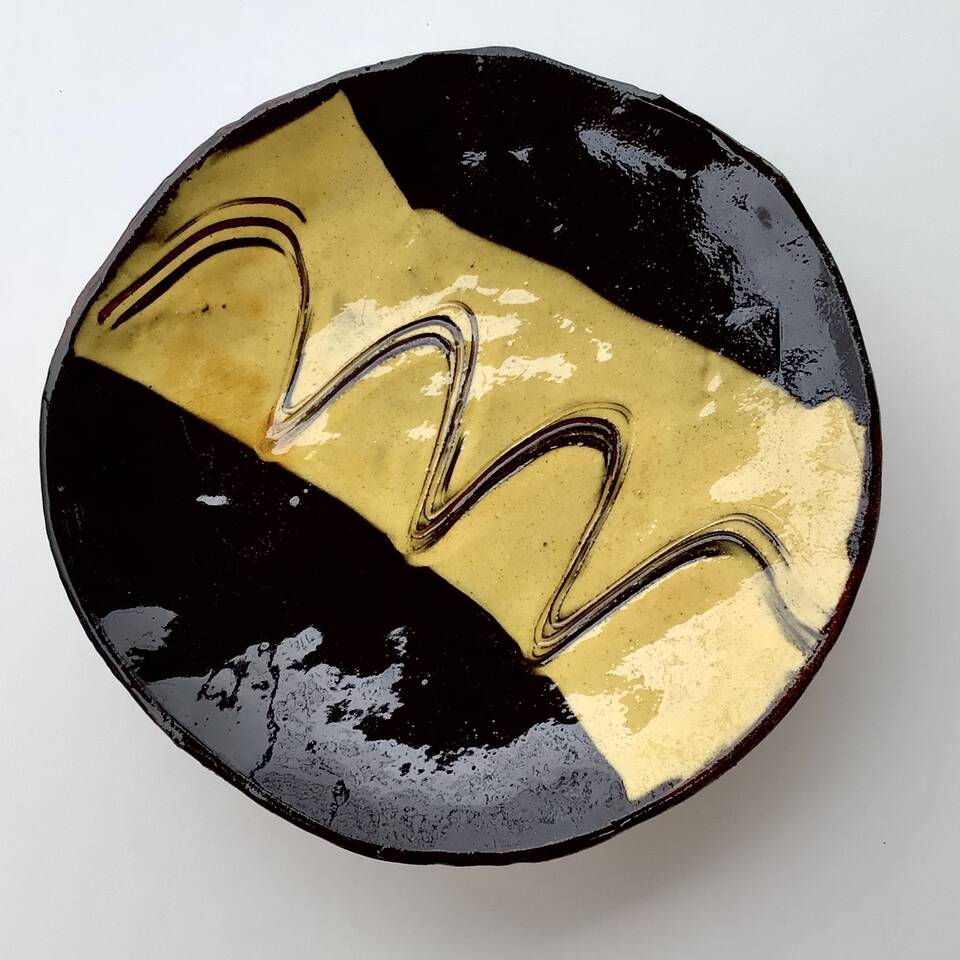 Slipware Plate