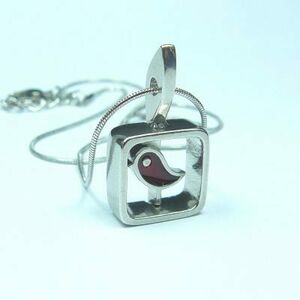 Koa Sandbird Pendant