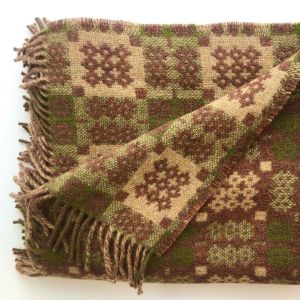 Welsh Wool Blanket - Chestnut