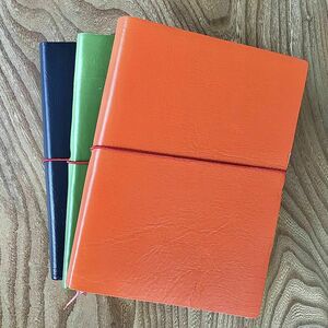 Leatherbound Sketchbook - Orange