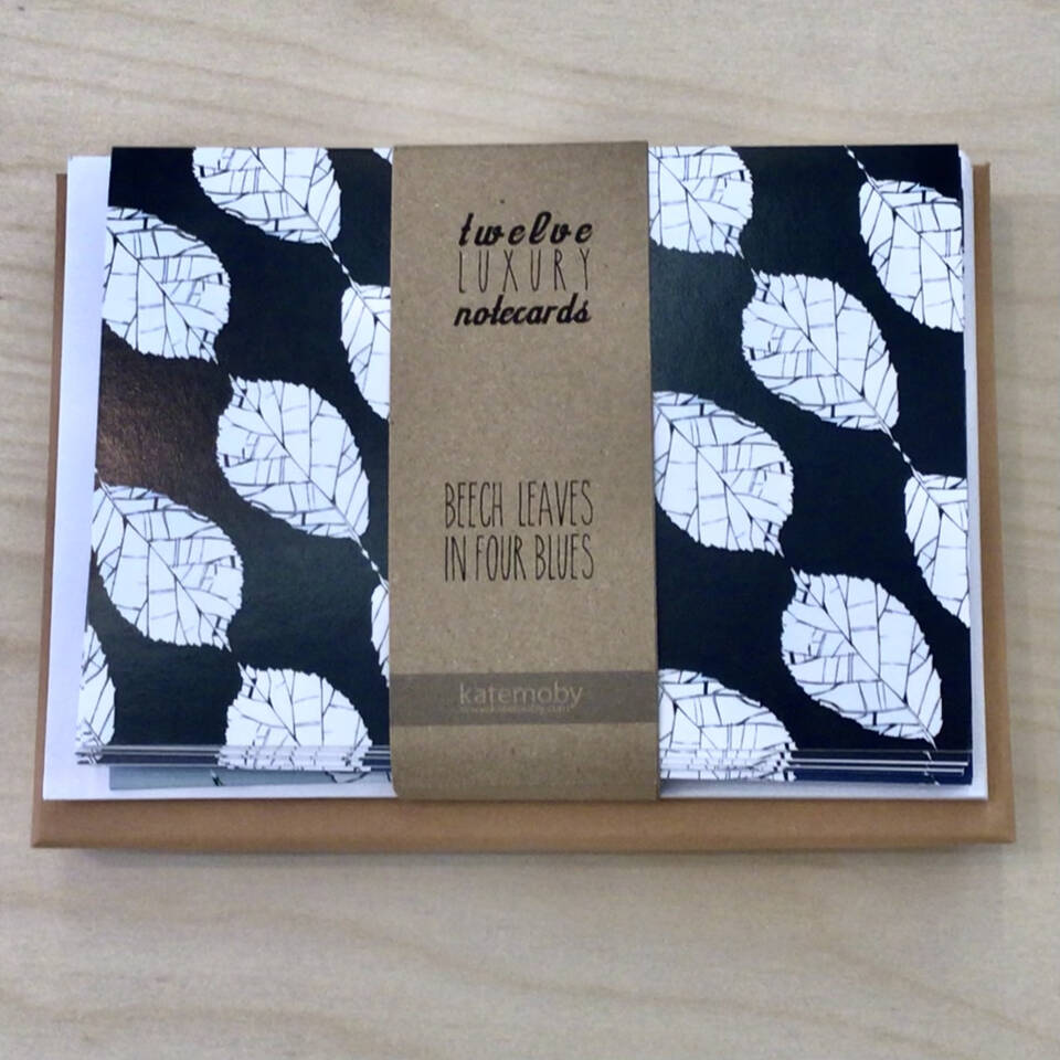 Beech Leaf Notecards