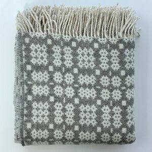 Welsh Wool Blanket - Quarry