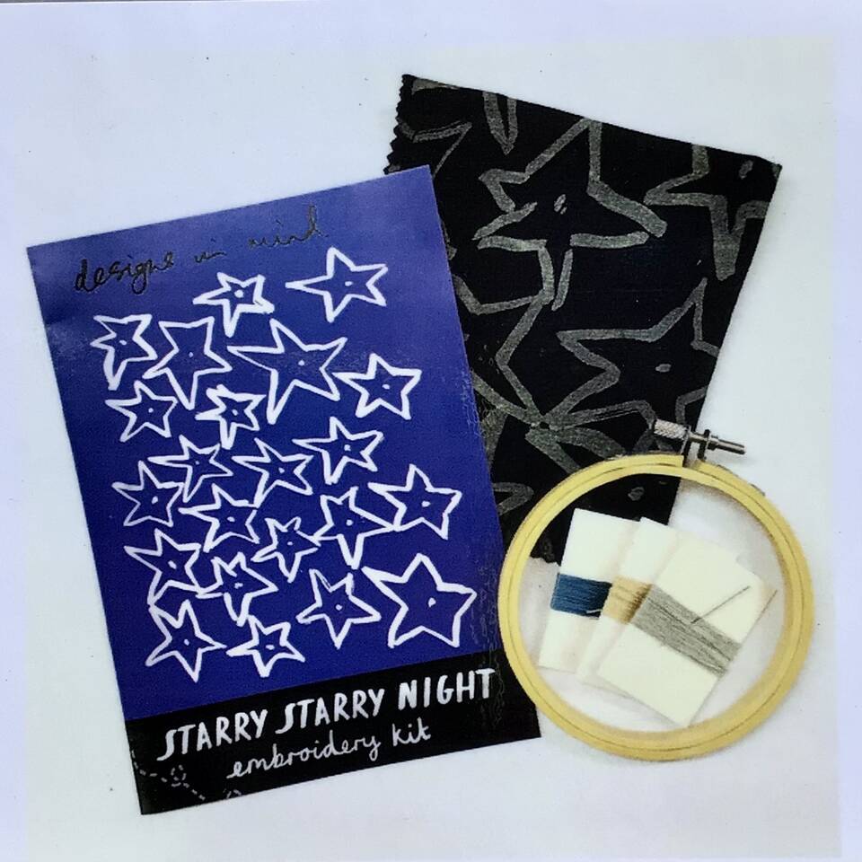 Starry Starry Night Embroidery Kit