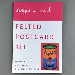 Fleted Postcard Kit - Andy Warhol