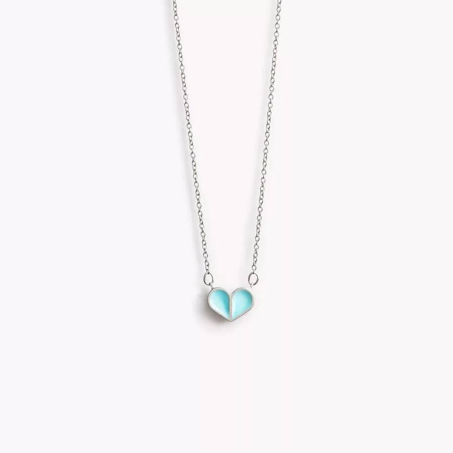 Koa Heart Necklace