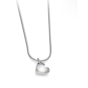 Leoma Drew Heart Pendant Silver Necklace