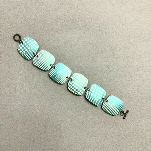 Mandy Nash - turquoise 'squares' bracelet