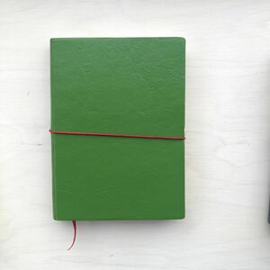 Green Leather Sketchbook