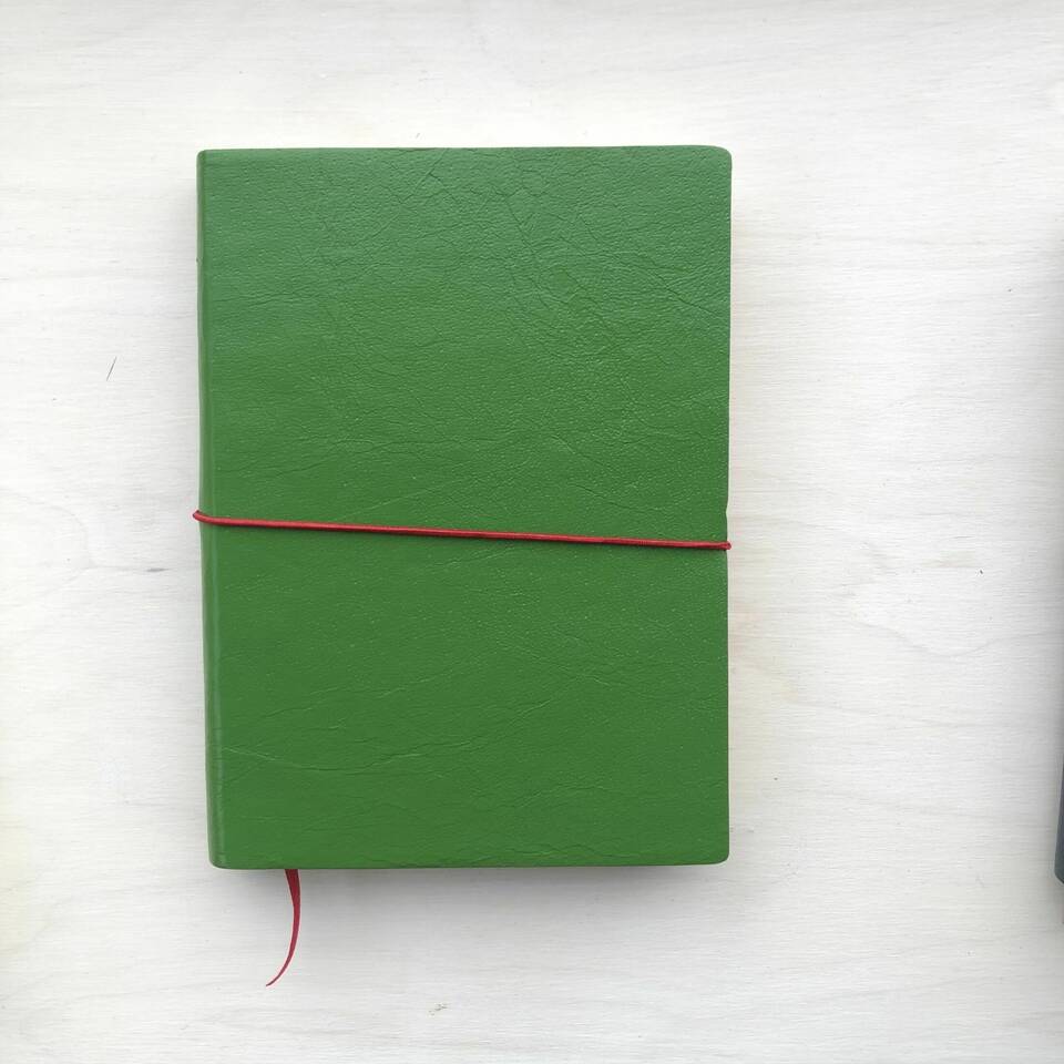 Leatherbound Sketchbook - Green
