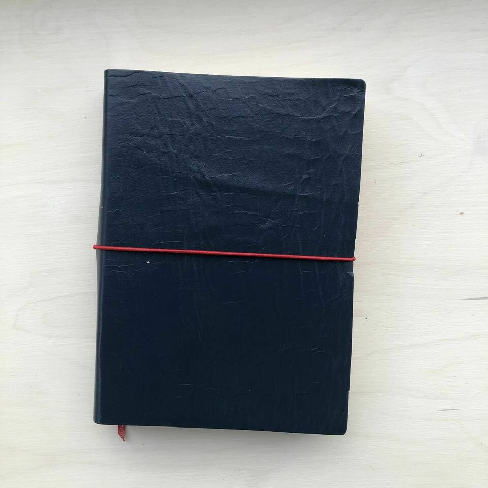 Leatherbound Sketchbook - Navy