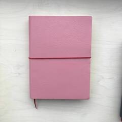 Leatherbound Sketchbook - Pink