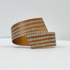 Mandy Nash - Strip bangle orange