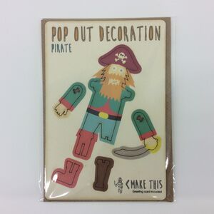 Pop Out Decoration Pirate