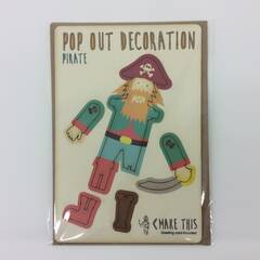 Pop Out Decoration Pirate