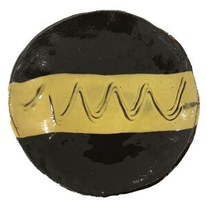 Large Plate Wavy Lines 1