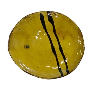 Large Yellow Plate 1