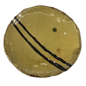 Large Yellow Plate 2