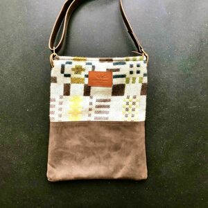Coterie Leather Messenger Bag