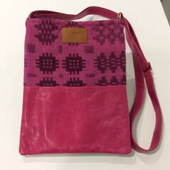 Welsh Wool and Leather Bag